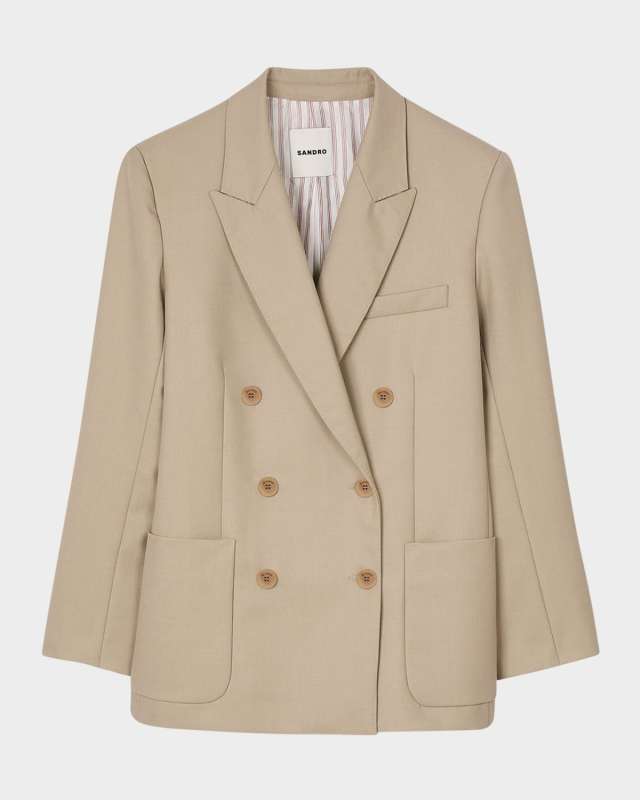 Eliette Double-Breasted Blazer